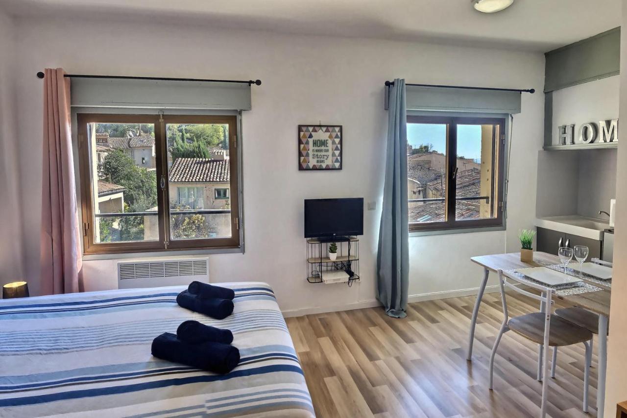 Studio Vue Sur Les Toits, Lumineux Moustiers #2 מראה חיצוני תמונה