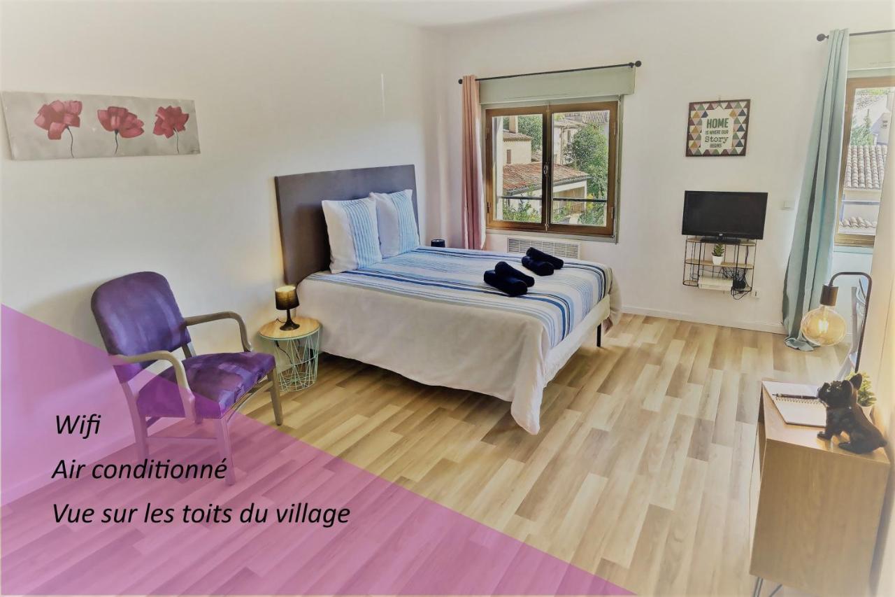 Studio Vue Sur Les Toits, Lumineux Moustiers #2 מראה חיצוני תמונה